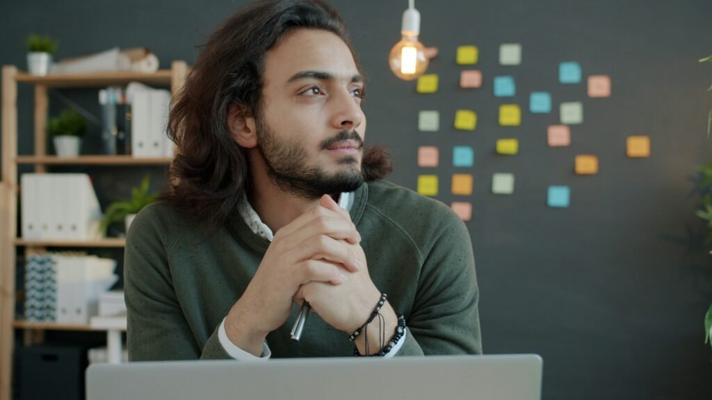 Human and AI working together in the future workplace